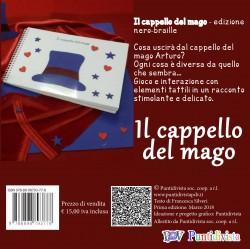 Il cappello del mago - versione nero/braille con inserti tattili